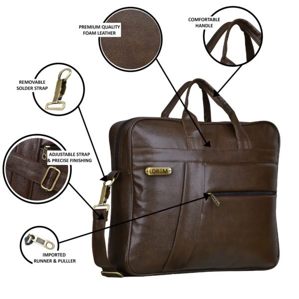 Fair trade laptop bag