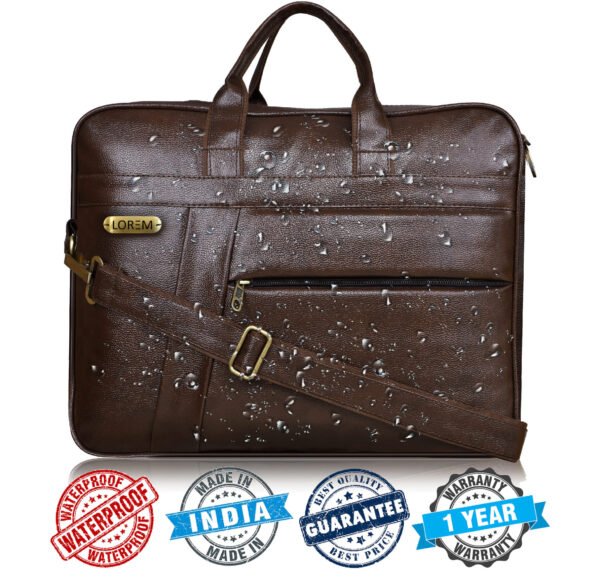 Fair trade laptop bag