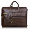 brown Sophisticated laptop bag