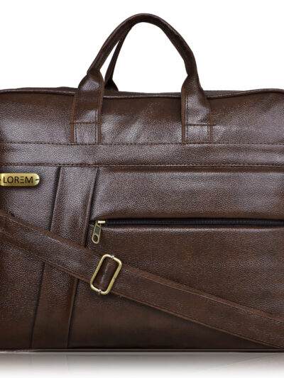 brown Sophisticated laptop bag