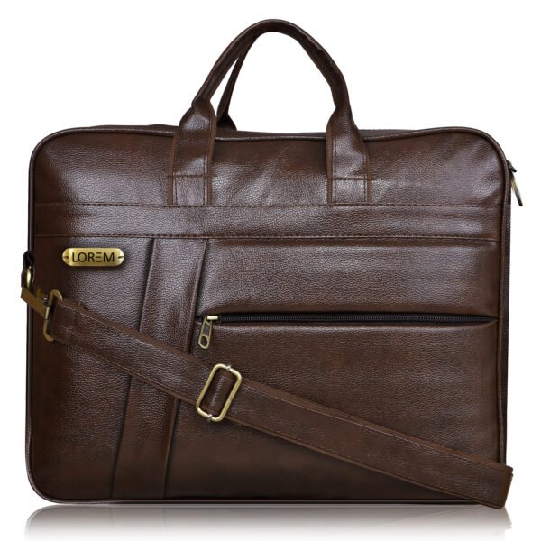 brown Sophisticated laptop bag