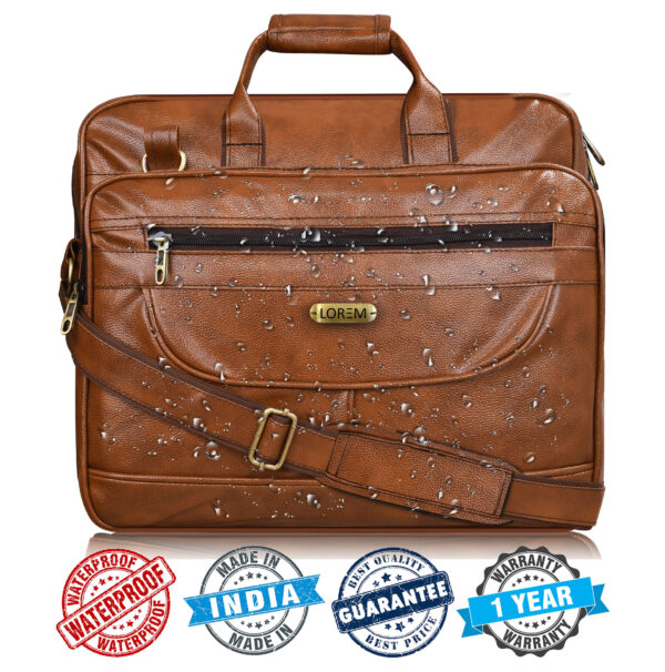 Brown All-purpose laptop bag