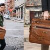 Brown All-purpose laptop bag