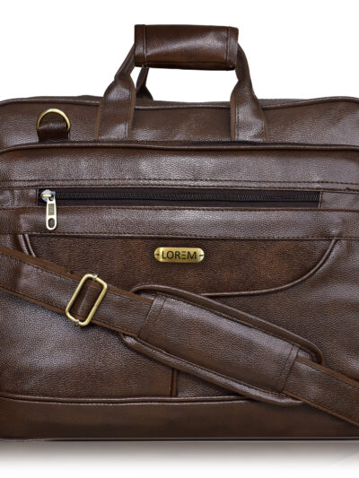 Brown Classic laptop bag