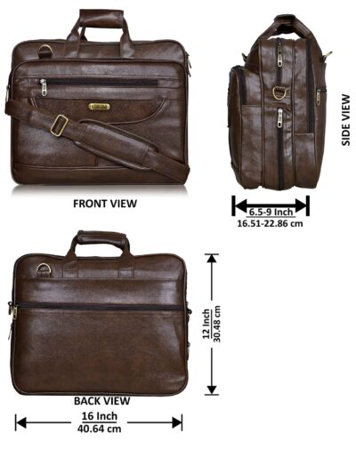 Brown Classic laptop bag