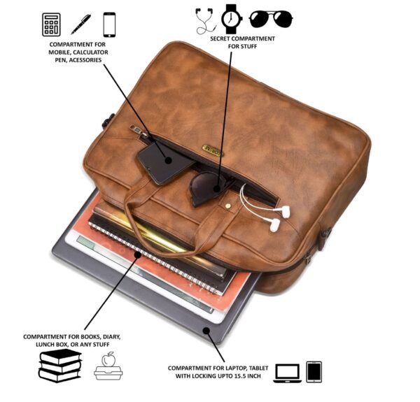 Multi-functional laptop bag
