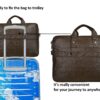 Biodegradable laptop bag