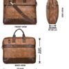 Brown Classic laptop bag