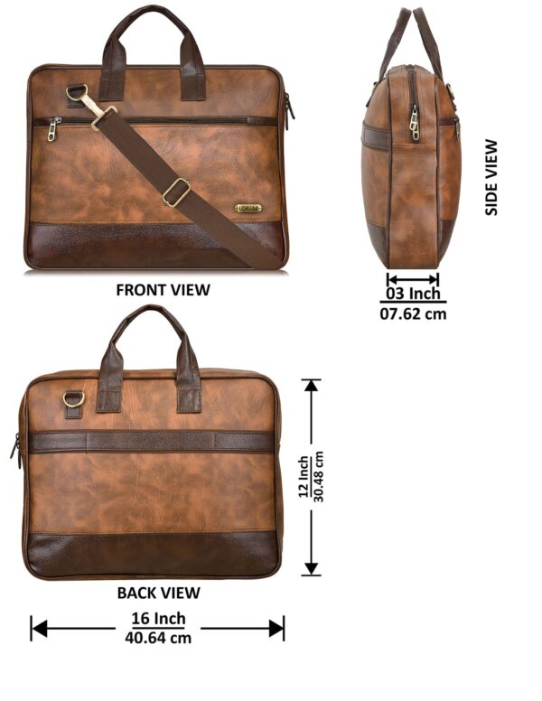 Brown Classic laptop bag