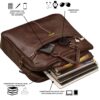 Brown Customized laptop bag