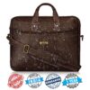 Brown Sustainable laptop bag