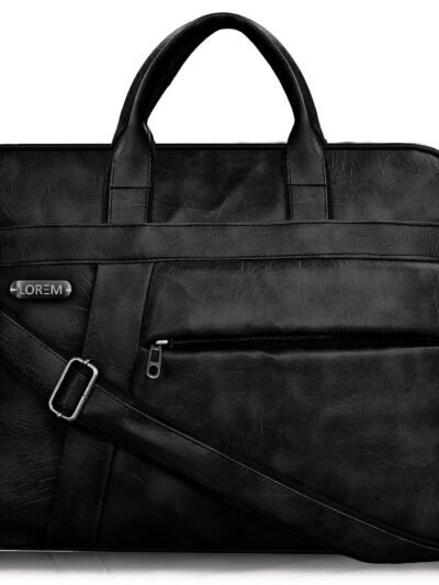 Black Multi-purpose laptop bag