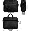 Black Multi-purpose laptop bag