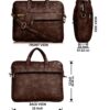 brown Weatherproof laptop bag