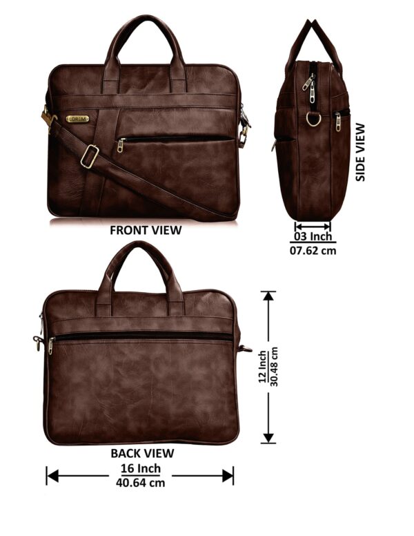 brown Weatherproof laptop bag