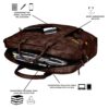 Brown Laptop messenger bag