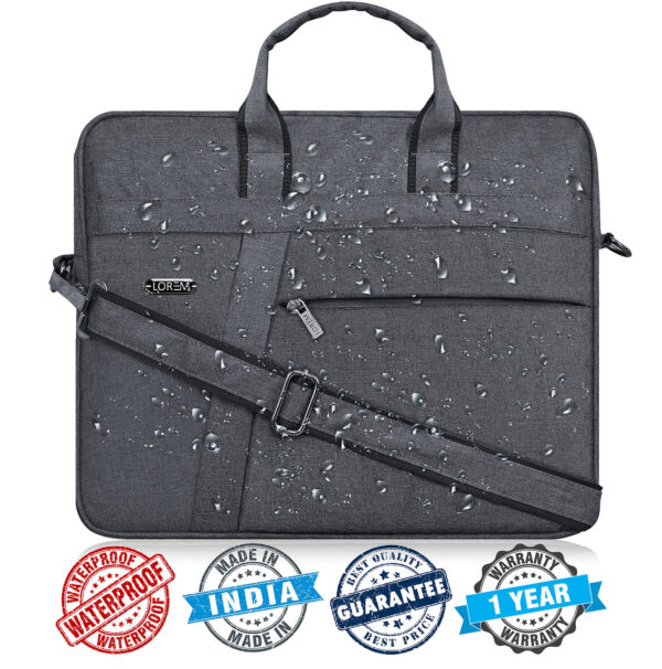 Gray Business bag