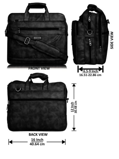 Black Stylish Laptop Bag