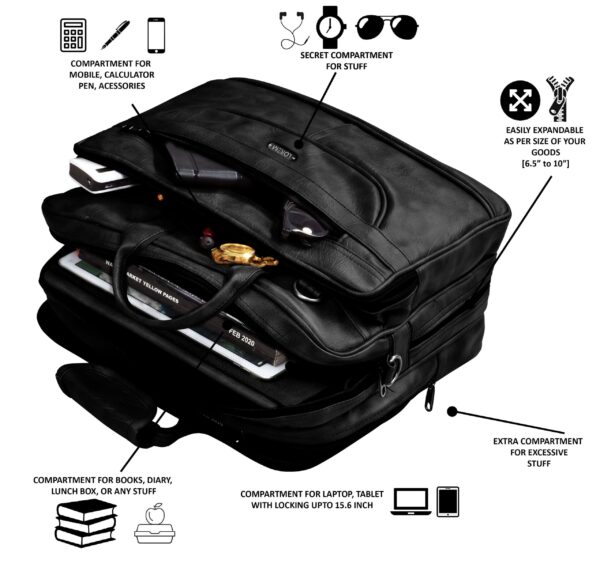 Black Laptop BAG