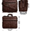 Brown Stylish Laptop Bag