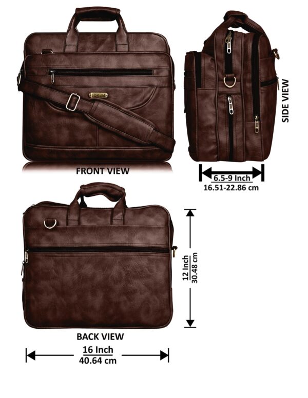 Brown Stylish Laptop Bag