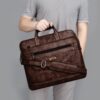 Brown Indoor laptop bag