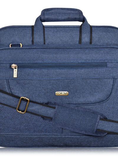 Blue Adventure laptop bag