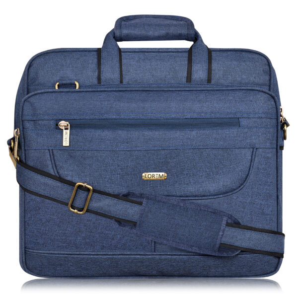 Blue Adventure laptop bag