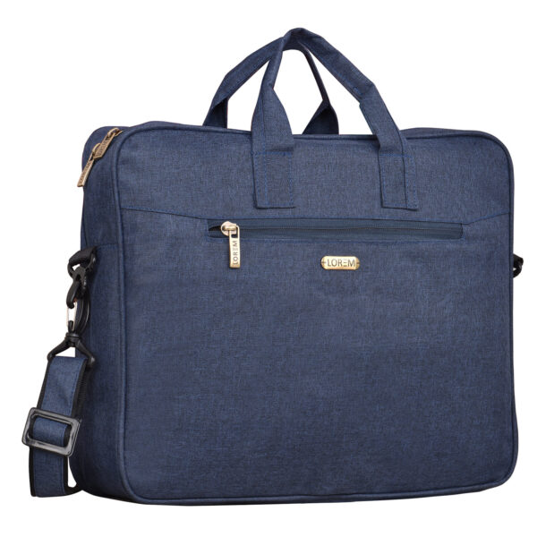 Blue Designer laptop bag