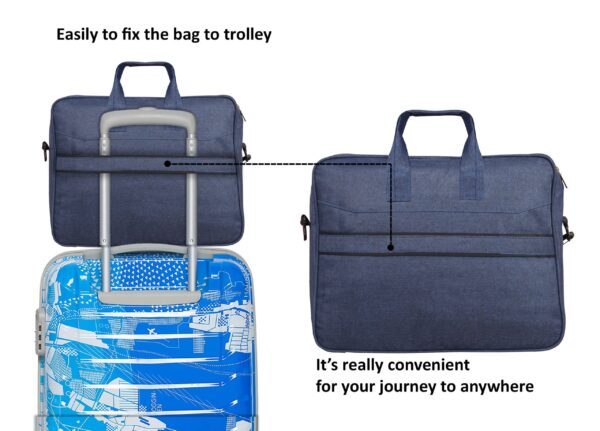 Blue Functional laptop bag