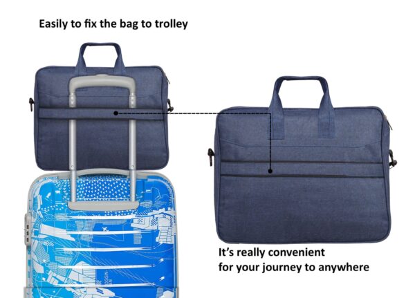 Blue Functional laptop bag