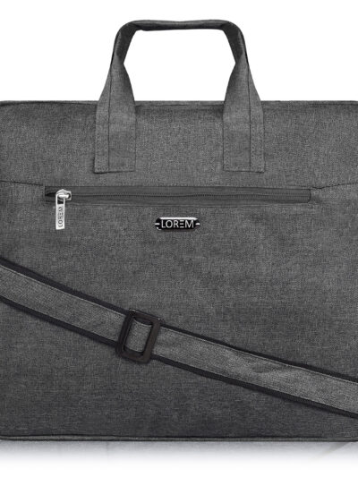 Gray Durable laptop bag