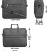 Gray Weatherproof laptop bag