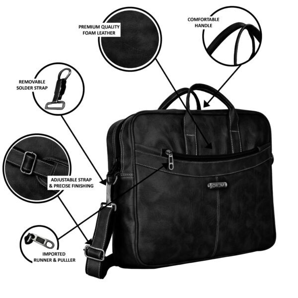 Black Protective laptop bag