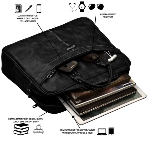 Black Protective laptop bag