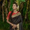 Bollywood Fancy Silk Black Saree
