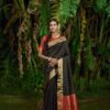 Bollywood Fancy Silk Black Saree