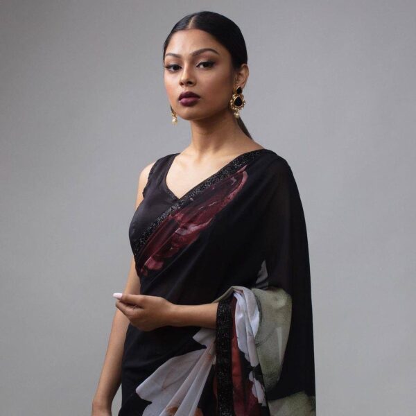 Black Saree