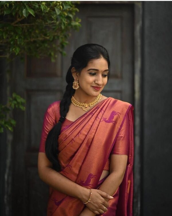 Pink Saree