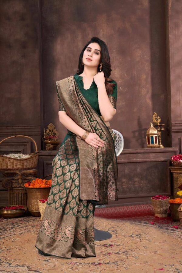 Green Saree