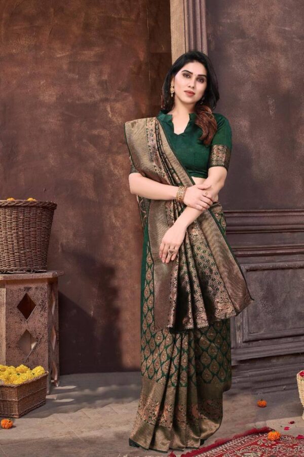 Green Saree