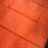 Orange Saree For Festival Wear