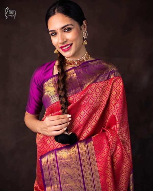 Red Saree