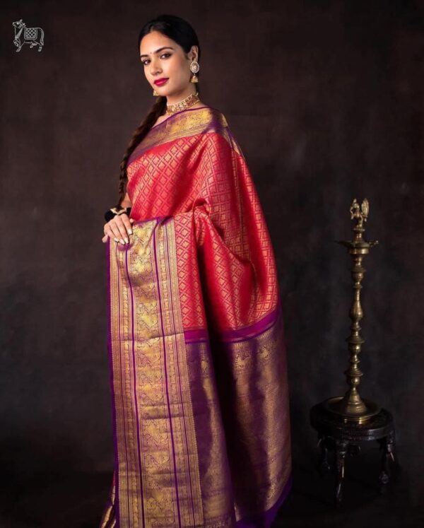 Wedding Traditional Red Saree