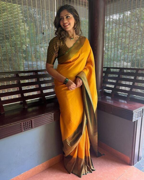 Yellow Saree