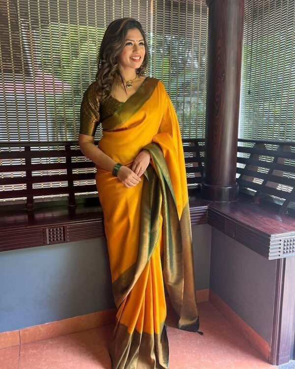 Yellow Saree