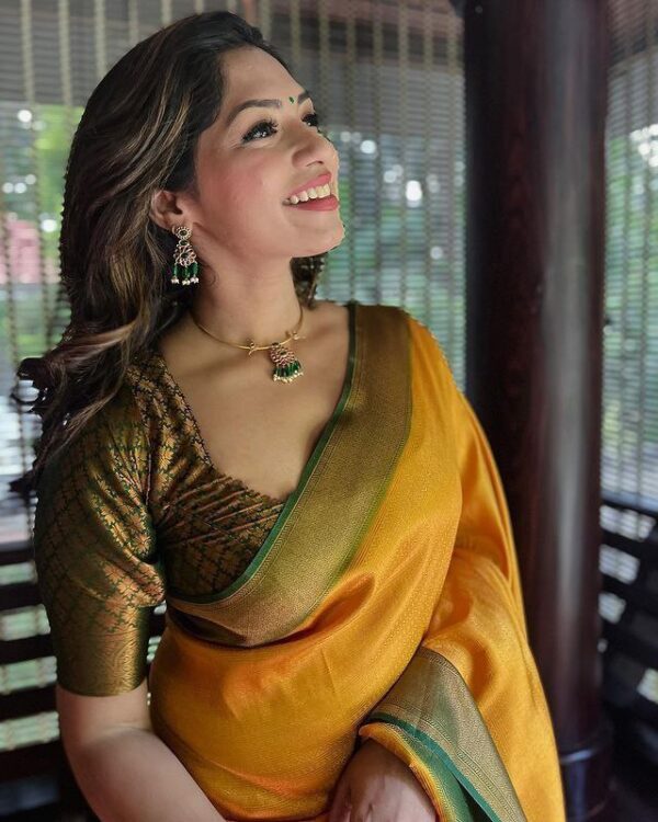 Yellow Saree