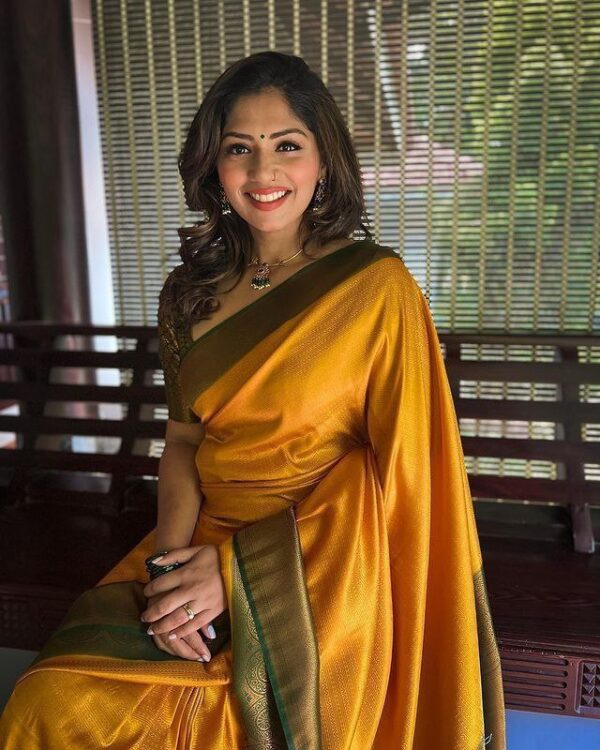 Yellow Saree