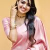 Bollywood Party wear Pink Saree
