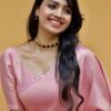 Bollywood Party wear Pink Saree